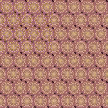 Nature Seamless Pattern Garden Floral Background Damask Art photo