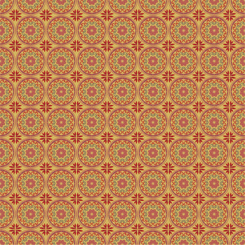 Floral Seamless Pattern Background Garden Nature Damask Aboriginal Wedding Ornament Art photo