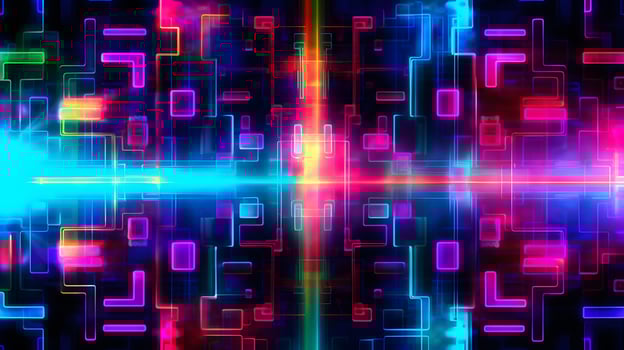 Modern abstract cubic background wallpaper. photo