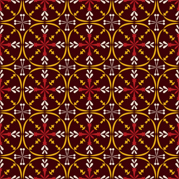 Floral Seamless Pattern Background Garden Nature Plant Art photo