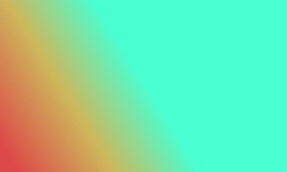 Design simple cyan,red and yellow gradient color illustration background photo