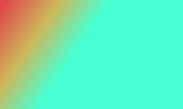Design simple cyan,red and yellow gradient color illustration background photo