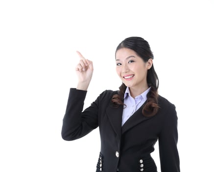 Young south east Asian middle eastern man woman student business colleague photo