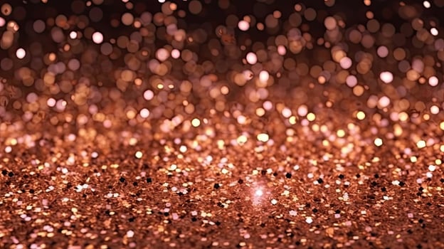 Luxury golden confetti background. Illustration photo