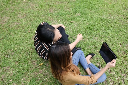 Young Asian different ethnic malay chinse  man woman activity lifestyle student educating job business photo