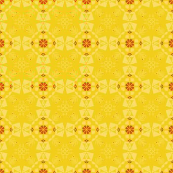 Nature Seamless Pattern Garden Plant Background Damask Art photo