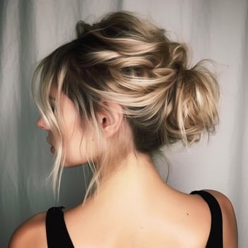 photo of Low Messy Bun