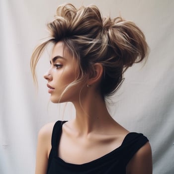 photo of Messy Bun