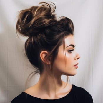 photo of Messy Bun