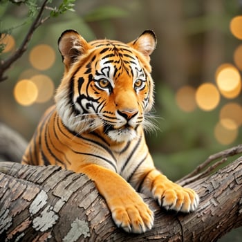 a close up tiger. photo