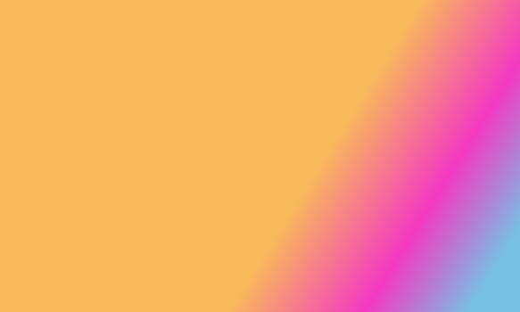 Design simple orange,blue and pink gradient color illustration background photo