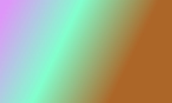 Design simple cyan,brown and pink gradient color illustration background photo