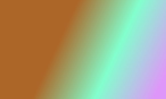 Design simple cyan,brown and pink gradient color illustration background photo