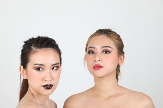 South east Asian beautiful young lady fashion makeup cosmetic photo