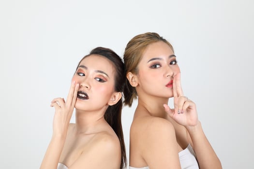 South east Asian beautiful young lady fashion makeup cosmetic photo