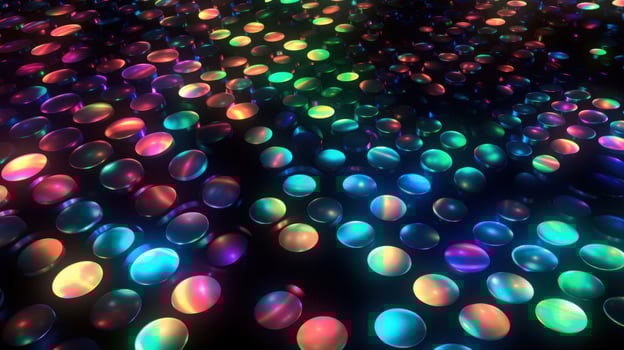 Vivid holographic neon background. Illustration photo