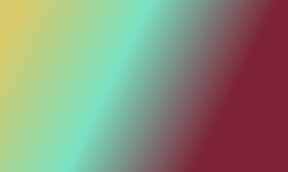 Design simple yellow,cyan and maroon gradient color illustration background photo