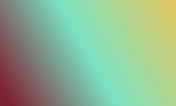Design simple yellow,cyan and maroon gradient color illustration background photo