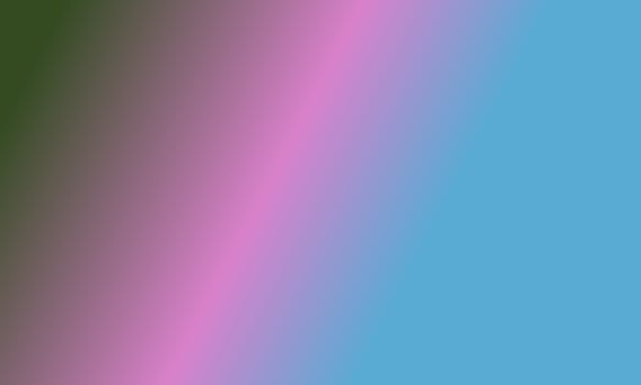 Design simple army green,cyan and pink gradient color illustration background photo