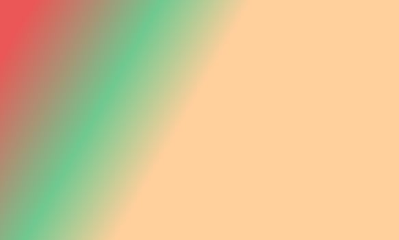 Design simple peach,green and red gradient color illustration background photo