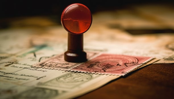 Wealth grows through old fashioned savings and strategic investments generated by AI photo