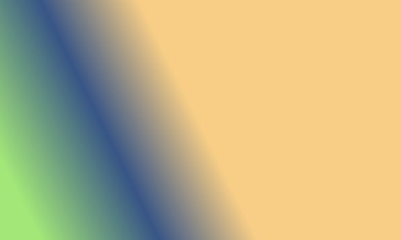 Design simple navy blue,peach and green gradient color illustration background photo