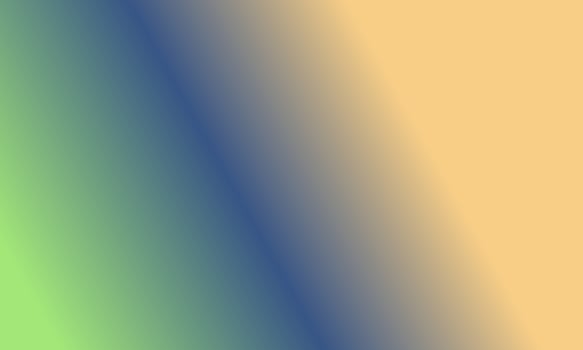 Design simple navy blue,peach and green gradient color illustration background photo