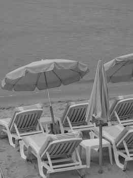 cannes at the mediterranean sea photo
