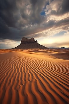 Beautiful Desert landscape. photo