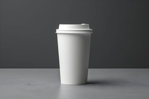 Coffee paper cup mockup Blank Coffee paper mug mock up cover photo