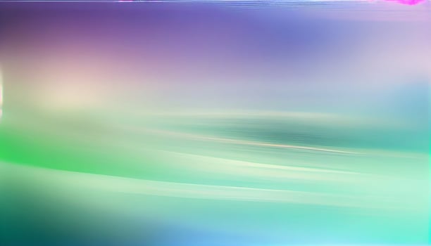 Smooth wave backdrop bright, multi colored abstract design generated by AI photo
