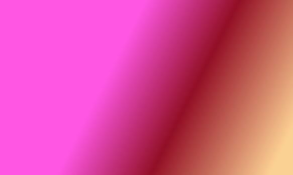 Design simple maroon,peach and pink gradient color illustration background photo