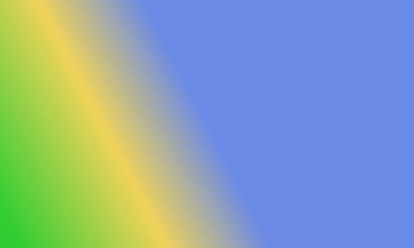 Design simple lime green,blue and yellow gradient color illustration background photo