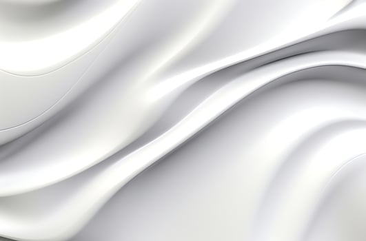 Abstract white grey glossy liquid Wave Background. photo