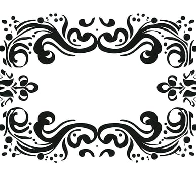 Decorative border  background photo