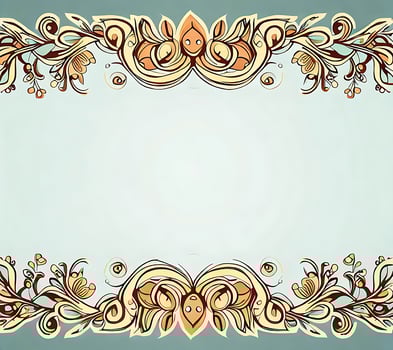 Decorative border  background photo