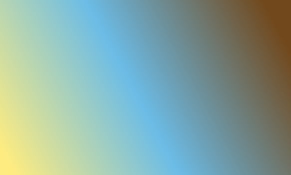 Design simple pastel yellow,blue and brown gradient color illustration background photo