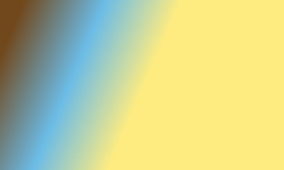 Design simple pastel yellow,blue and brown gradient color illustration background photo