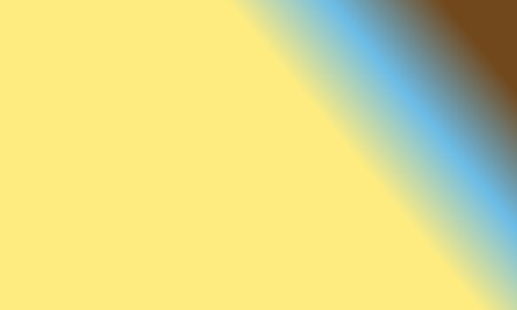 Design simple pastel yellow,blue and brown gradient color illustration background photo