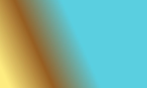 Design simple pastel yellow,blue and brown gradient color illustration background photo
