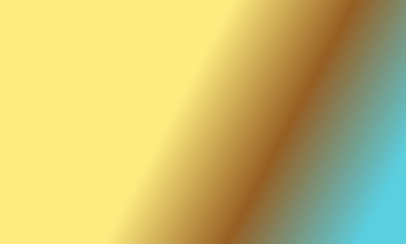 Design simple pastel yellow,blue and brown gradient color illustration background photo