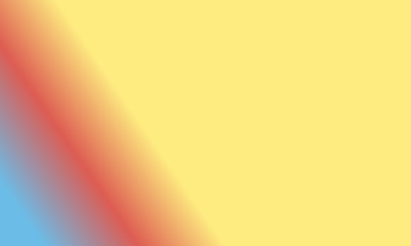 Design simple pastel yellow,blue and red gradient color illustration background photo