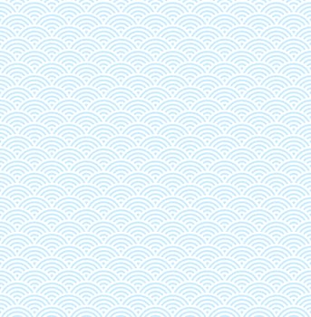 Blue Asian water curve background. Seamless wallpaper for your design and decoration photo