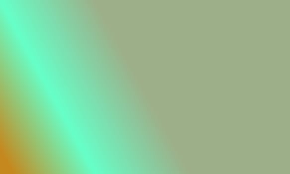 Design simple sage green,cyan and orange gradient color illustration background photo