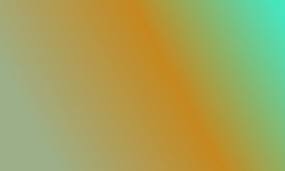 Design simple sage green,cyan and orange gradient color illustration background photo
