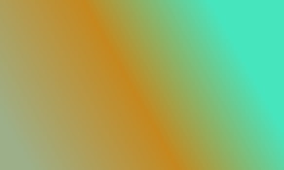 Design simple sage green,cyan and orange gradient color illustration background photo