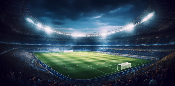 light game goal soccer football arena green sport stadium world. . photo
