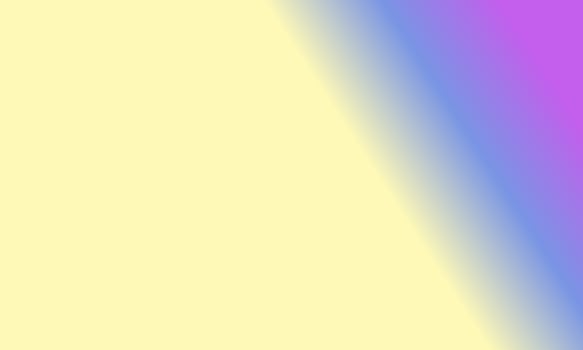 Design simple pastel yellow,blue and pink gradient color illustration background photo