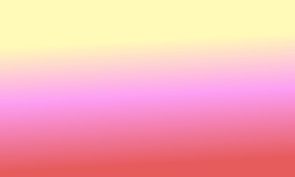 Design simple pastel yellow,red and pink gradient color illustration background photo