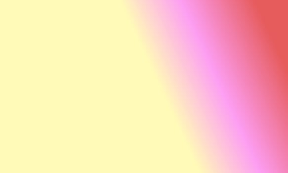 Design simple pastel yellow,red and pink gradient color illustration background photo